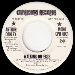 Arthur Conley Walking On Eggs / More Sweet Soul Music Vinyl 7" USED