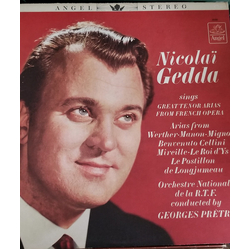 Nicolai Gedda Sings Great Tenor Arias From French Opera Vinyl LP USED