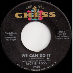 Jackie Ross We Can Do It / Honey Dear Vinyl 7" USED