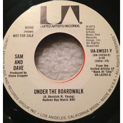 Sam & Dave Under The Boardwalk Vinyl 7" USED
