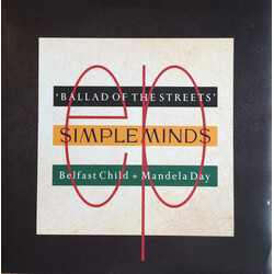 Simple Minds Ballad Of The Streets USED VINYL 7INCH 45 RPM EP STEREO