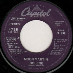 Moon Martin Rolene / Dangerous USED VINYL 7INCH SINGLE 45 RPM