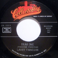 Larry Finnegan / The Wailers (2) Dear One / Tall Cool One USED VINYL 7INCH 45 RPM SINGLE