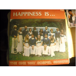 The One Way Gospel Singers Happiness Is... Vinyl LP USED