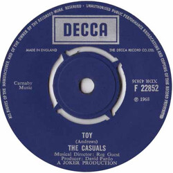 The Casuals Toy USED VINYL 7INCH 45 RPM SINGLE