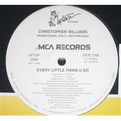 Christopher Williams Every Little Thing U Do USED VINYL 12INCH 33 S RPM SINGLE PROMO