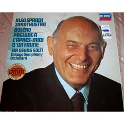 Georg Solti / Chicago Symphony Orchestra Also Sprach Zarathustra / Boléro / Prélude À L'Après-midi D'Un Faune Vinyl LP USED
