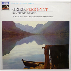 Edvard Grieg / Walter Susskind / Philharmonia Orchestra Peer Gynt - Symphonic Dances Vinyl LP USED