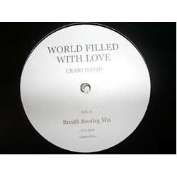 Craig David World Filled With Love USED VINYL 12INCH 33 S RPM