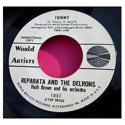 Reparata And The Delrons Tommy / Mama Don't Allow USED VINYL 7INCH SINGLE 45 RPM PROMO