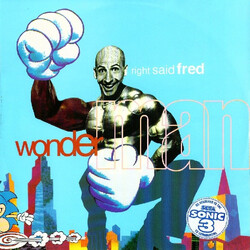 Right Said Fred Wonderman USED VINYL 12INCH 45 RPM SINGLE