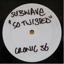 Subwave / Nine Bar (3) So Twisted / Stand Up USED VINYL 12INCH WHITE LABEL