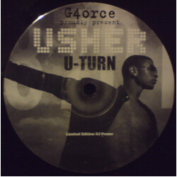 Usher U-Turn (A G4orce Production) USED VINYL 12INCH 45 RPM LIMITED EDITION PROMO