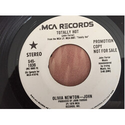 Olivia Newton-John Totally Hot Vinyl 7" USED
