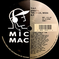 The Uptown Funksters The Moza, Moza E.P. USED VINYL 12INCH 33 S RPM EP