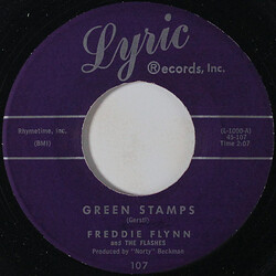 Freddie Flynn And The Flashes Green Stamps / Hazel USED VINYL 7INCH 45 RPM