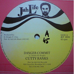 Cutty Ranks Danger Commit Vinyl 12" USED