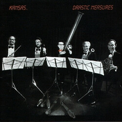 Kansas (2) Drastic Measures Vinyl LP USED