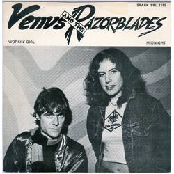 Venus & The Razorblades Workin' Girl USED VINYL 7INCH 45 RPM SINGLE