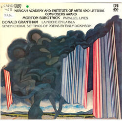 Morton Subotnick / Donald Grantham American Academy And Institute Of Arts And Letters Composers Award Record Vinyl LP USED
