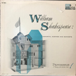 William Shakespeare William Shakespeare: Immortal Scenes And Sonnets Vinyl LP USED