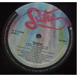 Sandee Notice Me USED VINYL 12INCH 33 S RPM