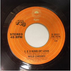 Wild Cherry 1 2 3 Kind Of Love Vinyl 7" USED