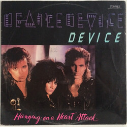 Device (2) Hanging On A Heart Attack USED VINYL 12INCH 45 RPM SINGLE LIMITED EDITION