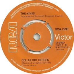 The Kinks Celluloid Heroes Vinyl USED