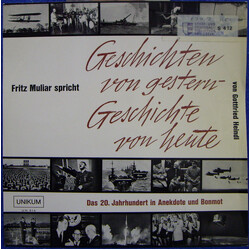 Fritz Muliar / Gottfried Heindl Geschichten Von Gestern - Geschichte Von Heute Vinyl LP USED