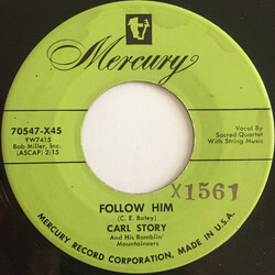 Carl Story & His Rambling Mountaineers Follow Him / They Have Gone Home USED VINYL 7INCH 45 RPM