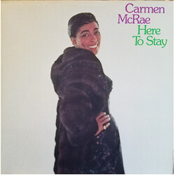 Carmen McRae Here To Stay Vinyl LP USED