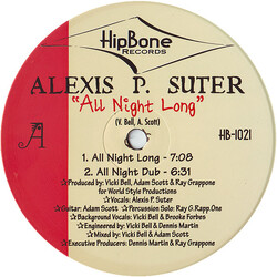Alexis P. Suter All Night Long USED VINYL 12INCH 33 S RPM