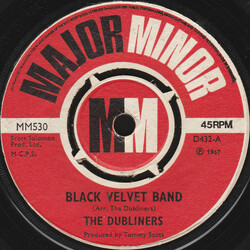 The Dubliners Black Velvet Band USED VINYL 7INCH 45 RPM