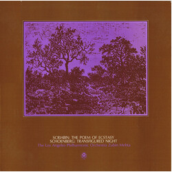 Alexander Scriabine / Arnold Schoenberg / Los Angeles Philharmonic Orchestra / Zubin Mehta The Poem Of Ecstasy / Transfigured Night Vinyl LP USED