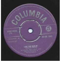 Michael Holliday Love You Darlin' / Old Cape Cod USED VINYL 7INCH 45 RPM SINGLE