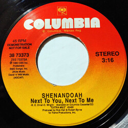 Shenandoah Next To You, Next To Me USED VINYL 7INCH 45 RPM SINGLE PROMO