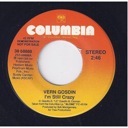 Vern Gosdin I'm Still Crazy USED VINYL 7INCH 45 RPM PROMO
