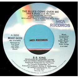 B.B. King The Blues Come Over Me Vinyl 7" USED