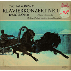 Pyotr Ilyich Tchaikovsky / Shura Cherkassky / Berliner Philharmoniker / Leopold Ludwig Klavierkonzert Nr. 1 Vinyl LP USED