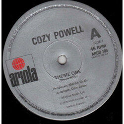 Cozy Powell Theme One / Over The Top (Long Version) VINYL 12" USED