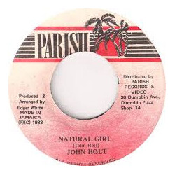 John Holt Natural Girl USED VINYL 7INCH 45 RPM