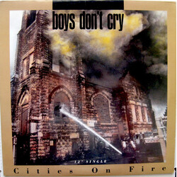 Boys Don't Cry Cities On Fire VINYL 12" USED