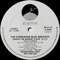 The Screaming Blue Messiahs Smash The Market Place VINYL 12" USED