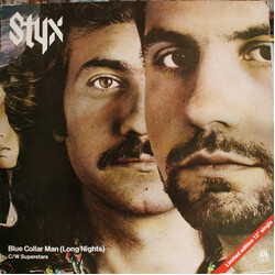 Styx Blue Collar Man (Long Nights) USED VINYL 12INCH 45 RPM SINGLE LIMITED EDITION