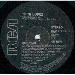 Trini Lopez Trini-Trax USED VINYL 12INCH