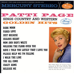 Patti Page Patti Page Sings Country And Western Golden Hits Vinyl LP USED