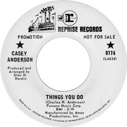 Casey Anderson (8) Things You Do USED VINYL 7INCH 45 RPM SINGLE PROMO