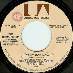 The Humblebums I Can't Stop Now USED VINYL 7INCH 45 RPM PROMO