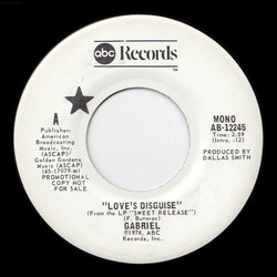 Gabriel (27) Love's Disguise USED VINYL 7INCH 45 RPM PROMO